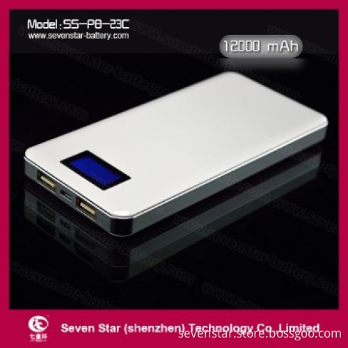 power bank as iphone charger 12000mAh